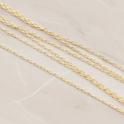 Small Drawn Link Chain, 1 Meter (CH.018)