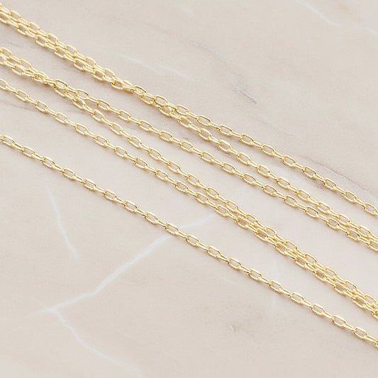 Small Drawn Link Chain, 1 Meter (CH.018)