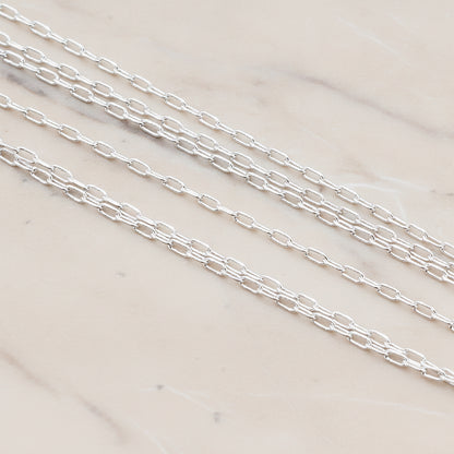 Small Drawn Link Chain, 1 Meter (CH.018)
