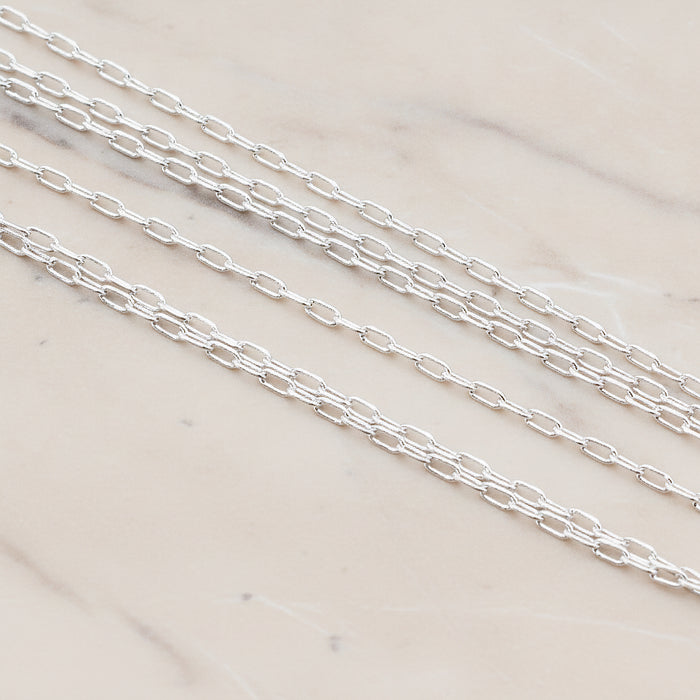 Small Drawn Link Chain, 1 Meter (CH.018)