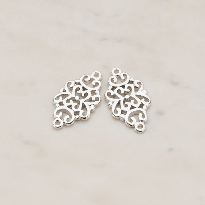 Gothic Celtic Design Connector, 2 Pc (CN.031)